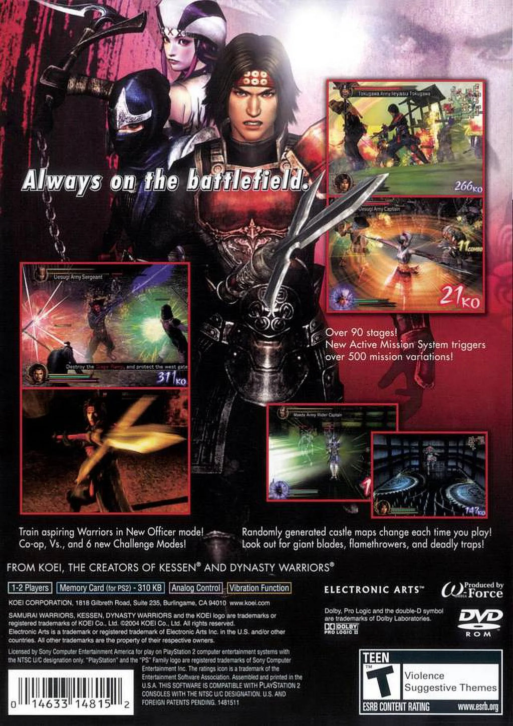 PlayStation 2 Samurai Warriors J965737