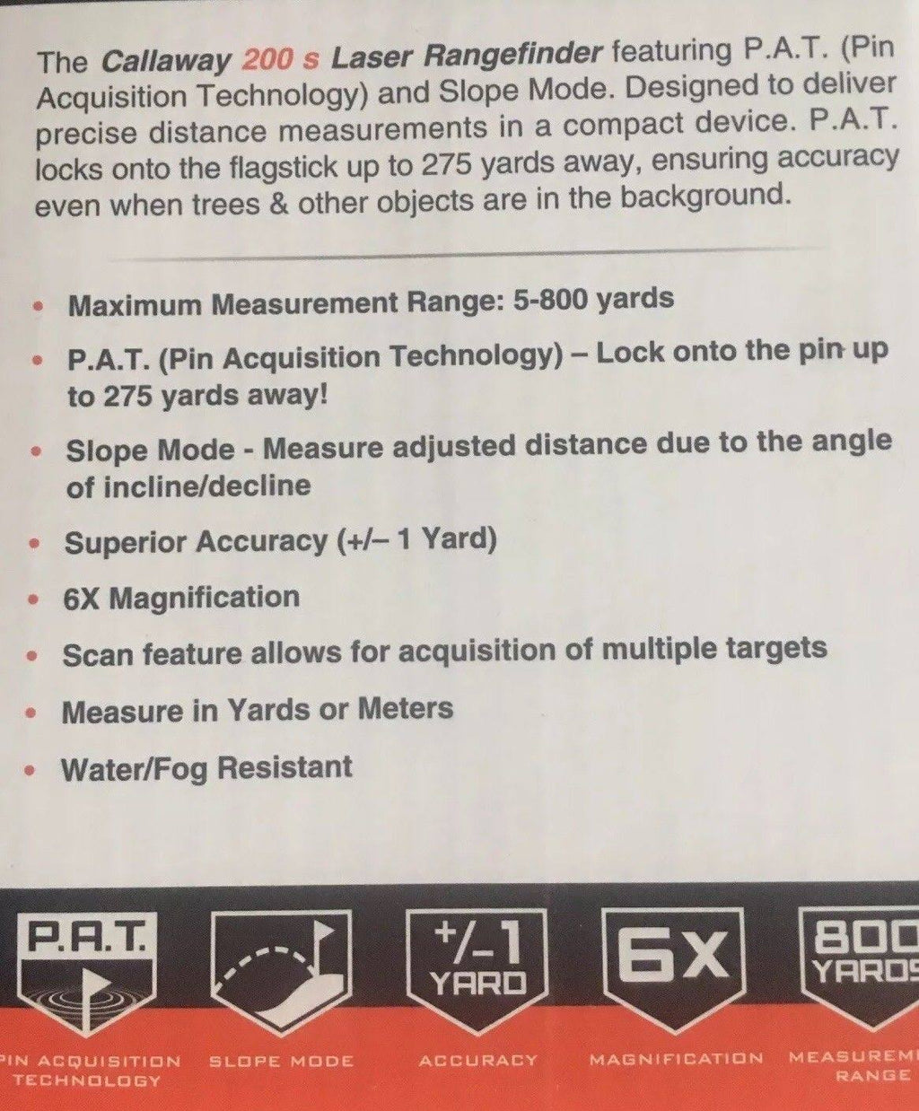 Blue Laser Rangefinder O329714