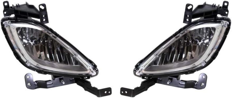 Fog Light Assembly for Hyundai Elantra 2011 2012 2013 Pair C164265
