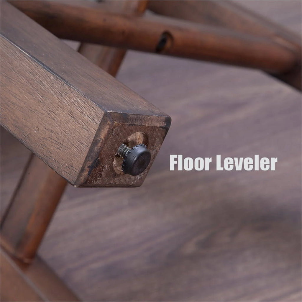 Burnt Caramel Finish Wood End Table V83942