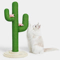 Cat Cactus Scratching Post with Natural Sisal Rope W50037