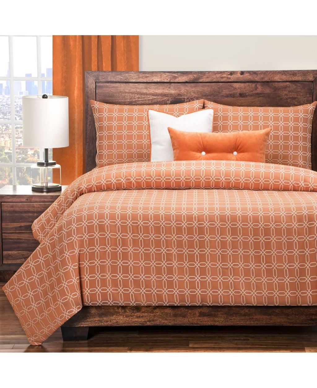 Mandarin Duvet Cover Set California King F4815