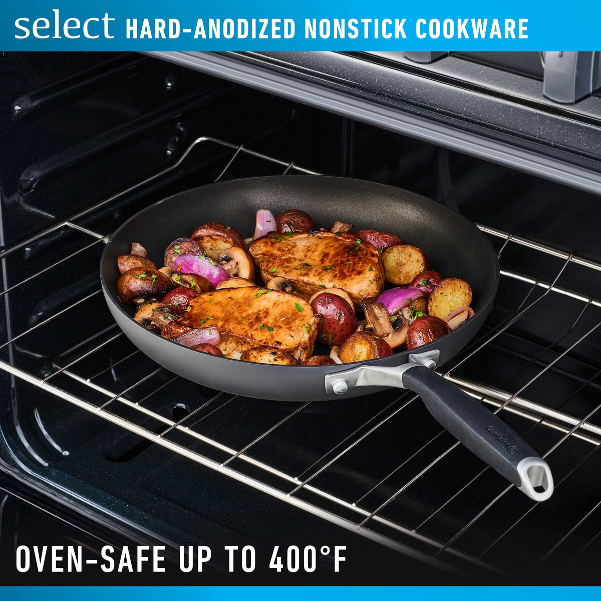 Nonstick 3-Quart Saute Pan with Lid N515046