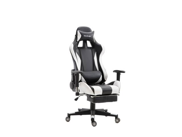 Ergonomic Gaming Chair with Footrest J360