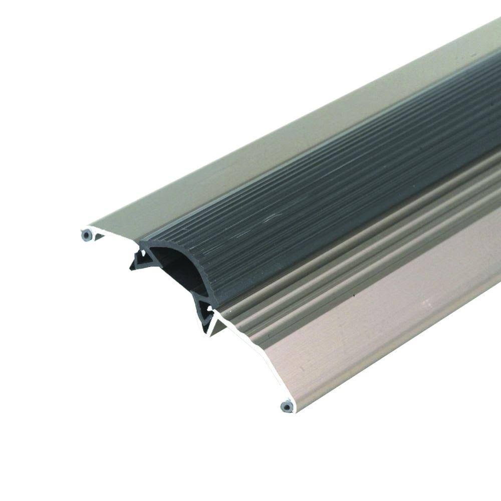 Satin Nickel Aluminum Threshold with Vinyl Seal B722