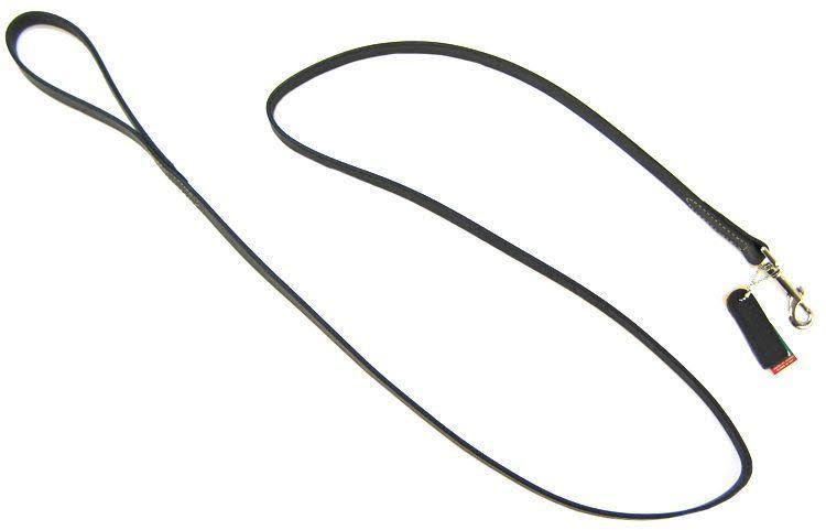 Leather Lead - 6' Long - Black G5759