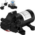 DC 12v 3.0 GPM 45 PSI Fresh Water Pump with Water Filter H485