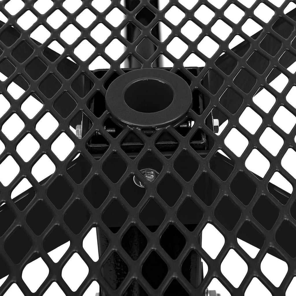 46" Round Black Picnic Table H244