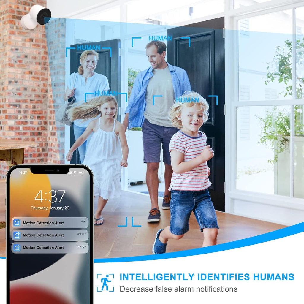 Indoor WiFi Security Camera with Infrared Night Vision and Motion Tracking L783