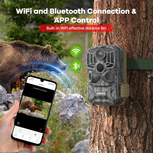 Trail Camera 48MP 4K WiFi Bluetooth Night Vision Waterproof N15272