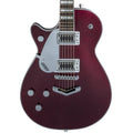 Left Handed Dark Cherry Metallic Electric Guitar L4129