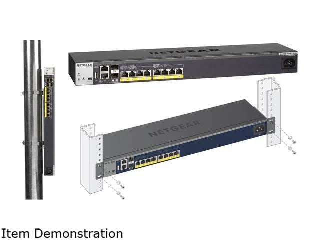 8 Port Managed Ethernet Switch F696