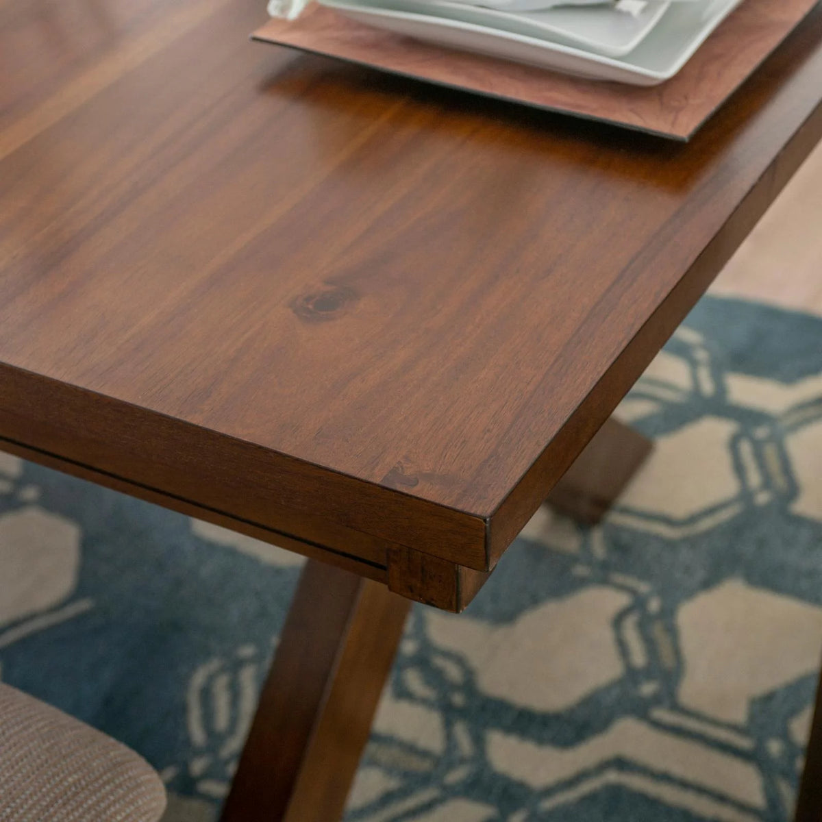 72" Dining Table with Extension Leaf X8080
