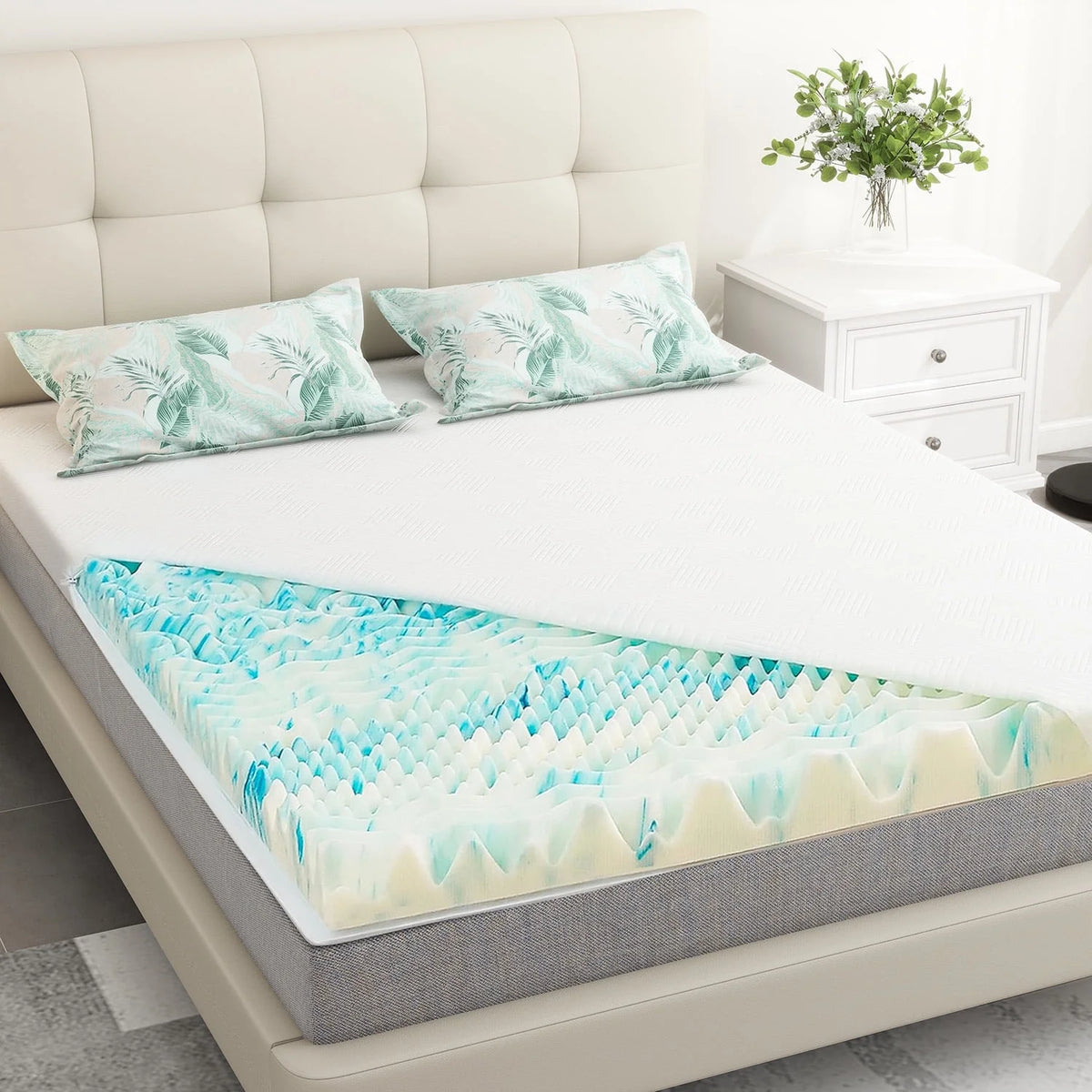 14 inch Gel Memory Foam Queen Size Mattress E61240