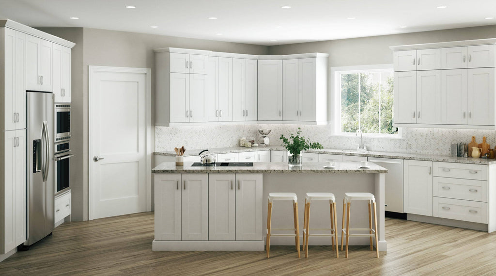White Vinyl Wall Cabinet S710486