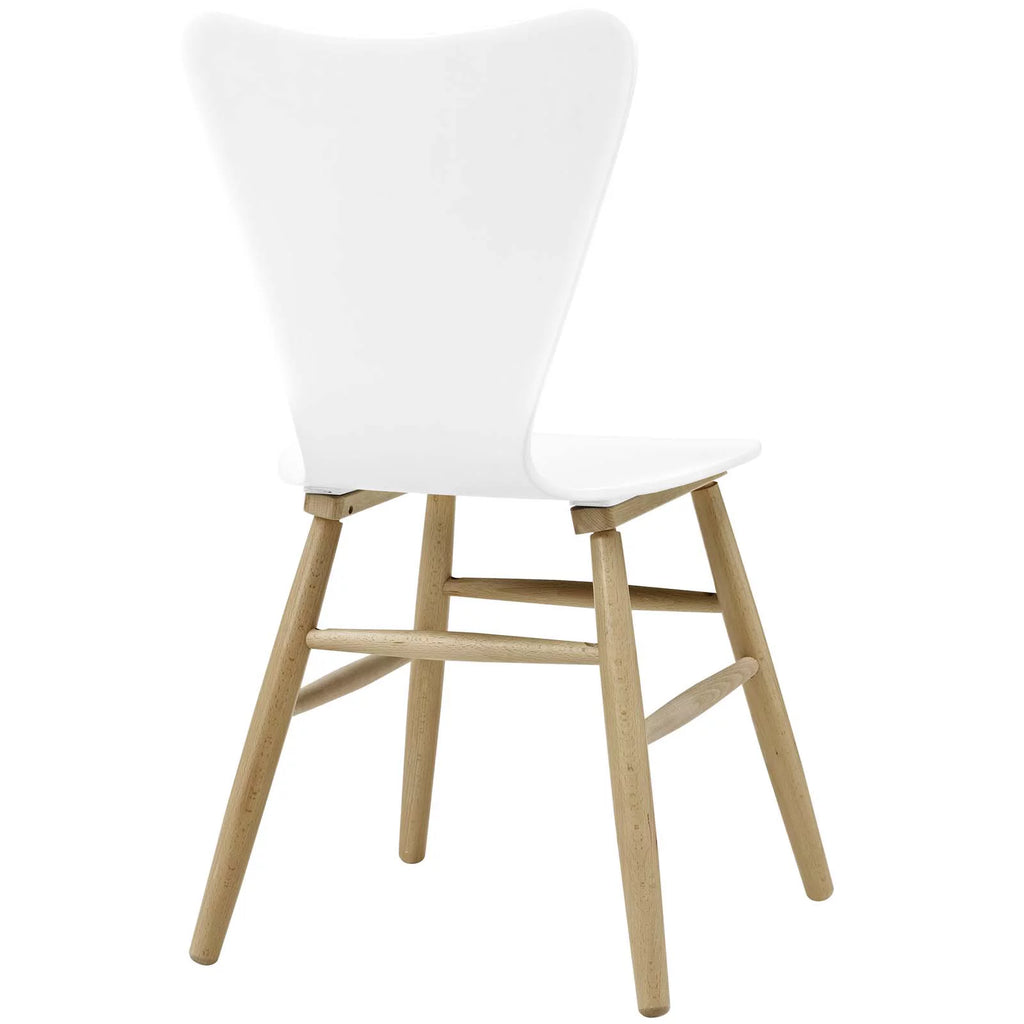 White Wood Dining Chair B3482