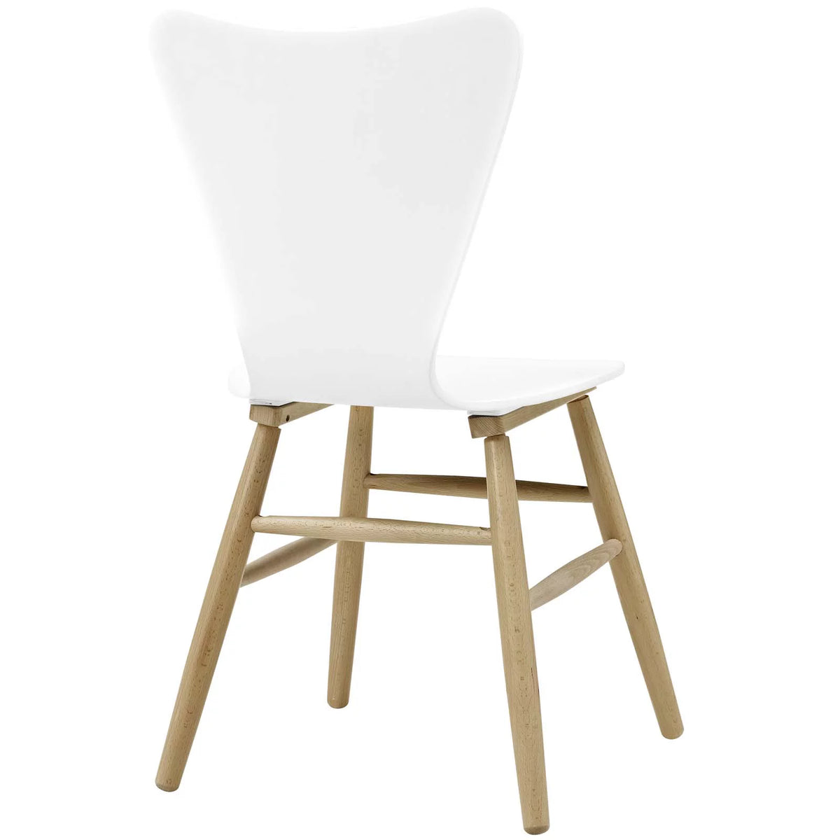 White Wood Dining Chair B3482