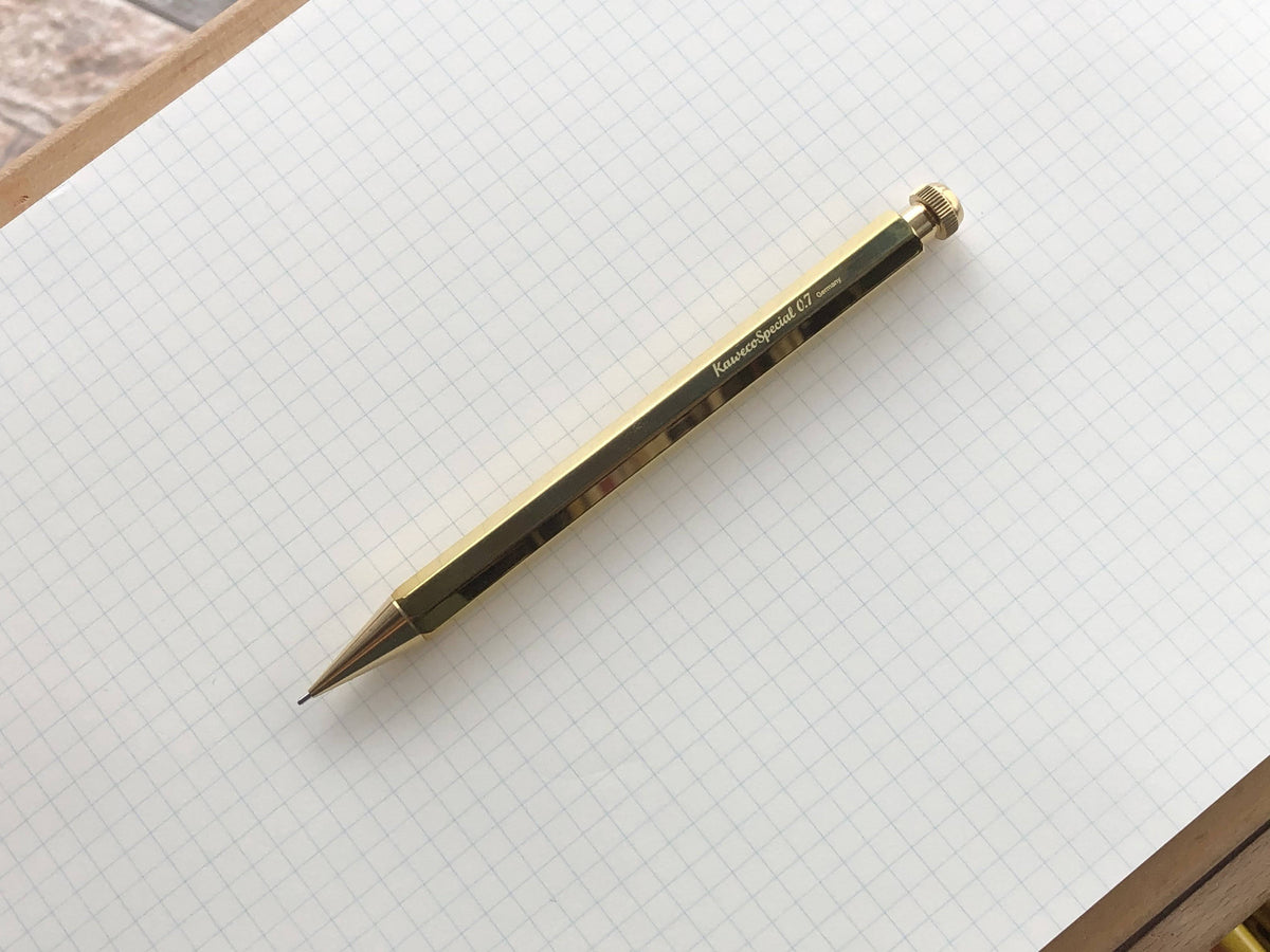 Brass 0.7 mm Mechanical Pencil H493