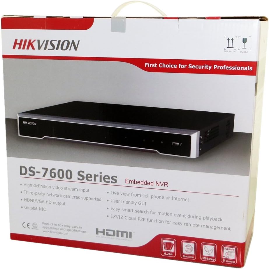 16CH 16POE 12Mp Resolution NVR C808