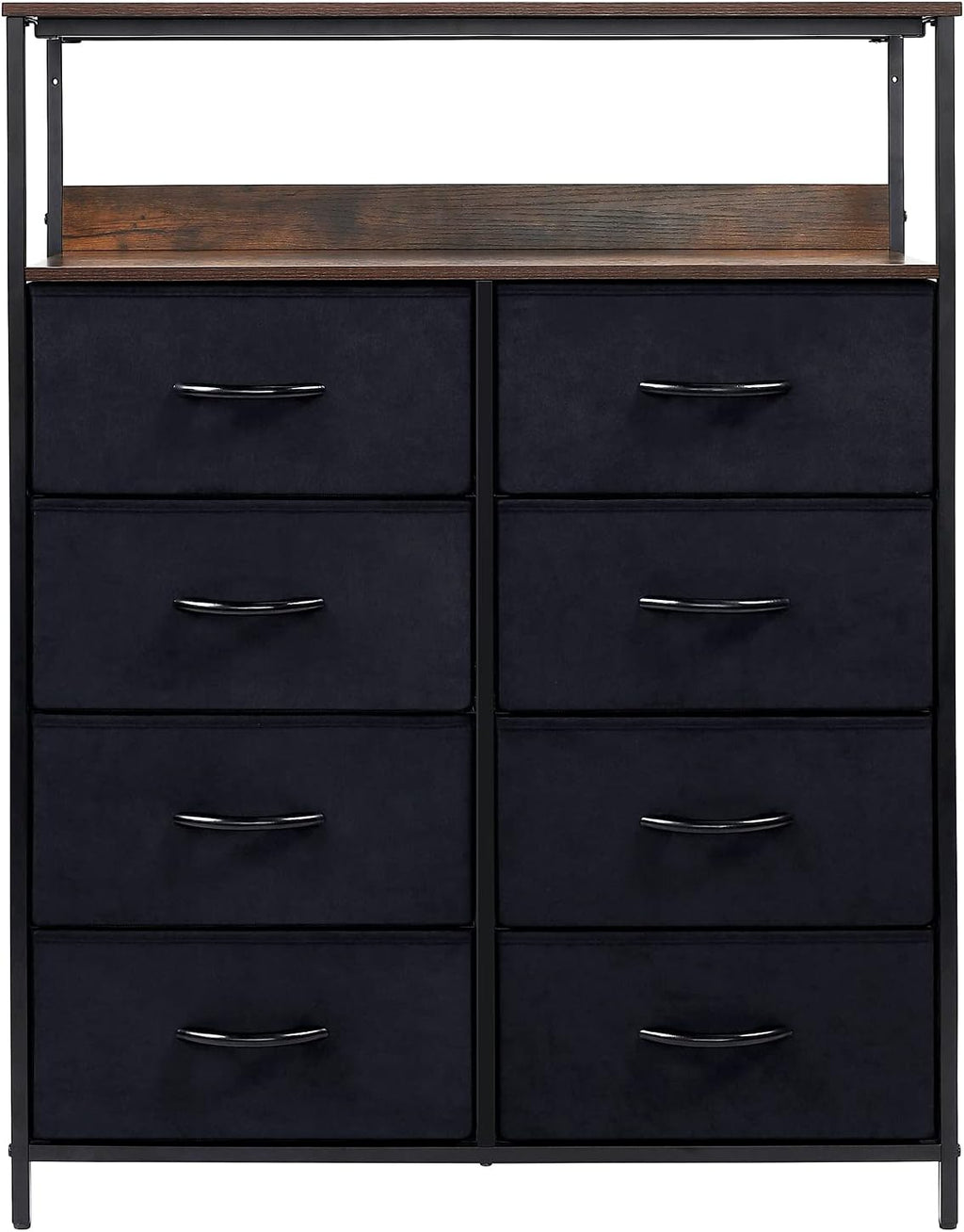 8 Drawer Dresser with Shelves W34286