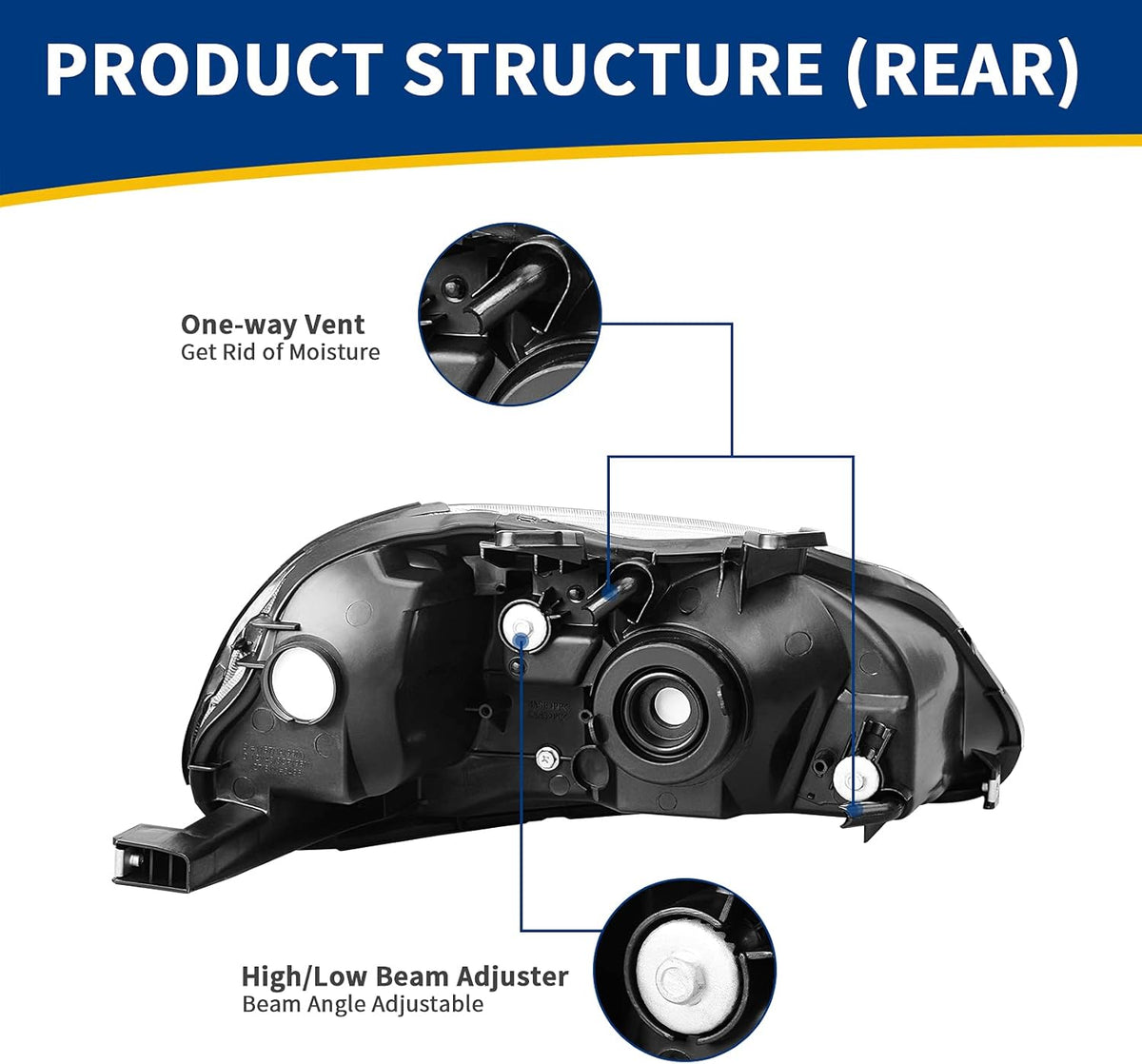 Headlight Assembly T460