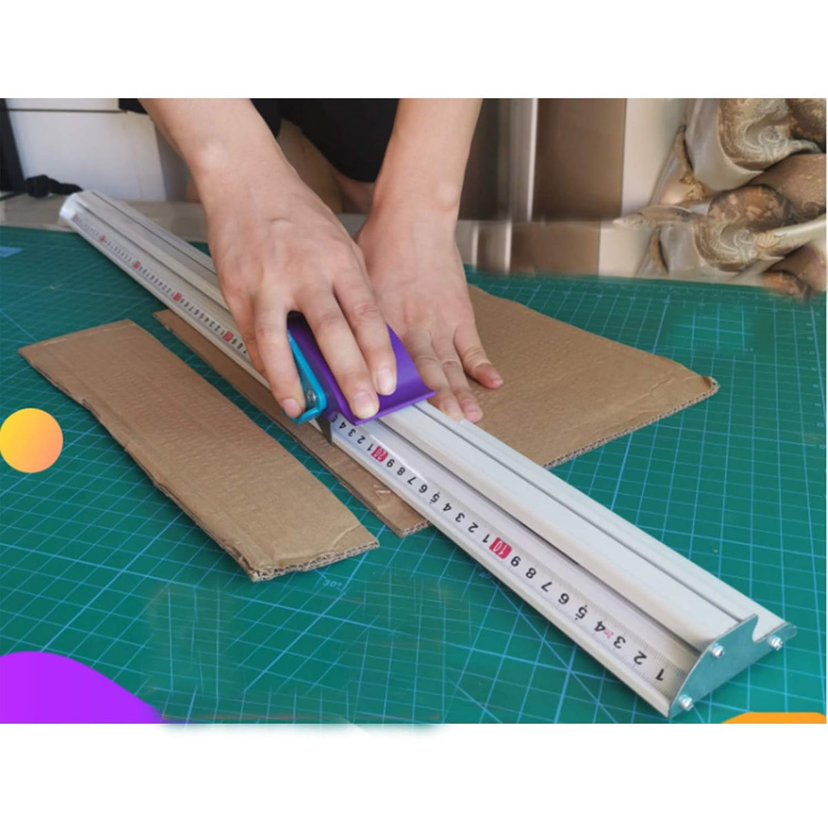 27.5 Inch Aluminum Photo Paper Trimmer with 40 Blades D946