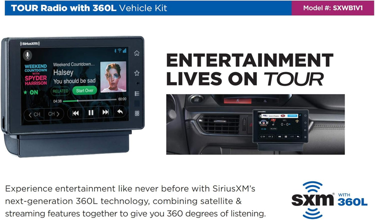 Tour Dock & Play Radio with Bluetooth P1116