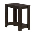 Brown Contemporary Rectangular Accent End Table K897