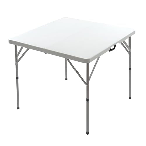 6FT Folding Picnic Table with Tablecloth, White X171