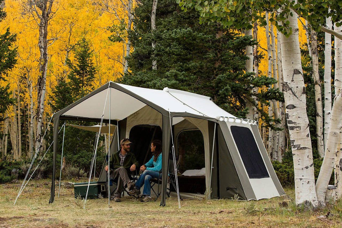 6-Person Cabin Tent with Deluxe Awning H307