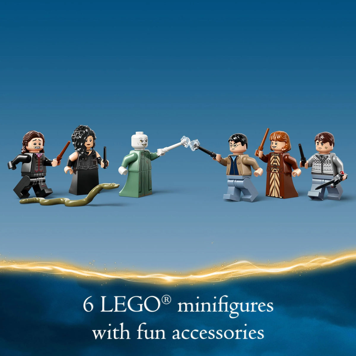 Building Toy Set with 6 Minifigures T647948