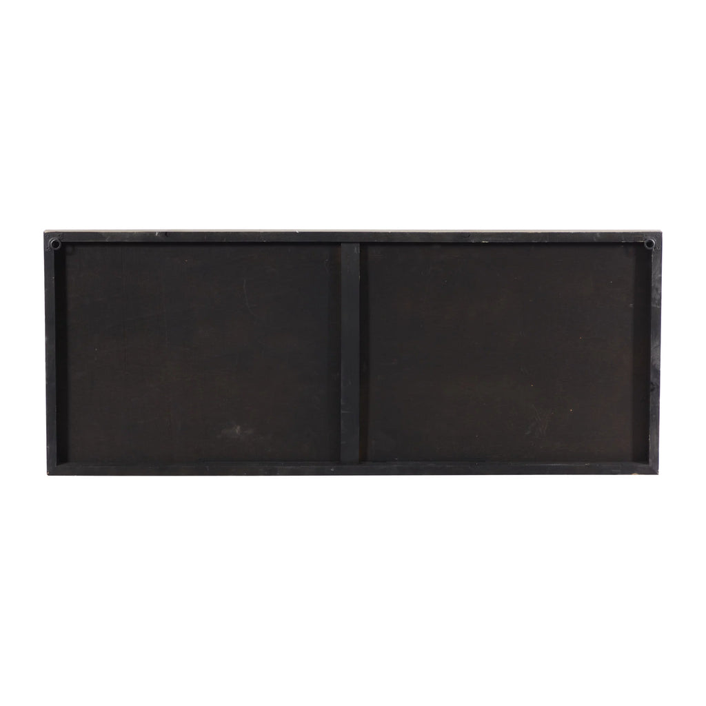 Brown Wood Mountain Geometric Wall Decor K6267