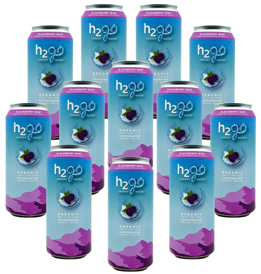 Blackberry Mint Organic Energy Water (Pack of 12) X181249
