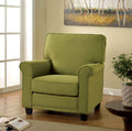 Green Flax Fabric Chair U131