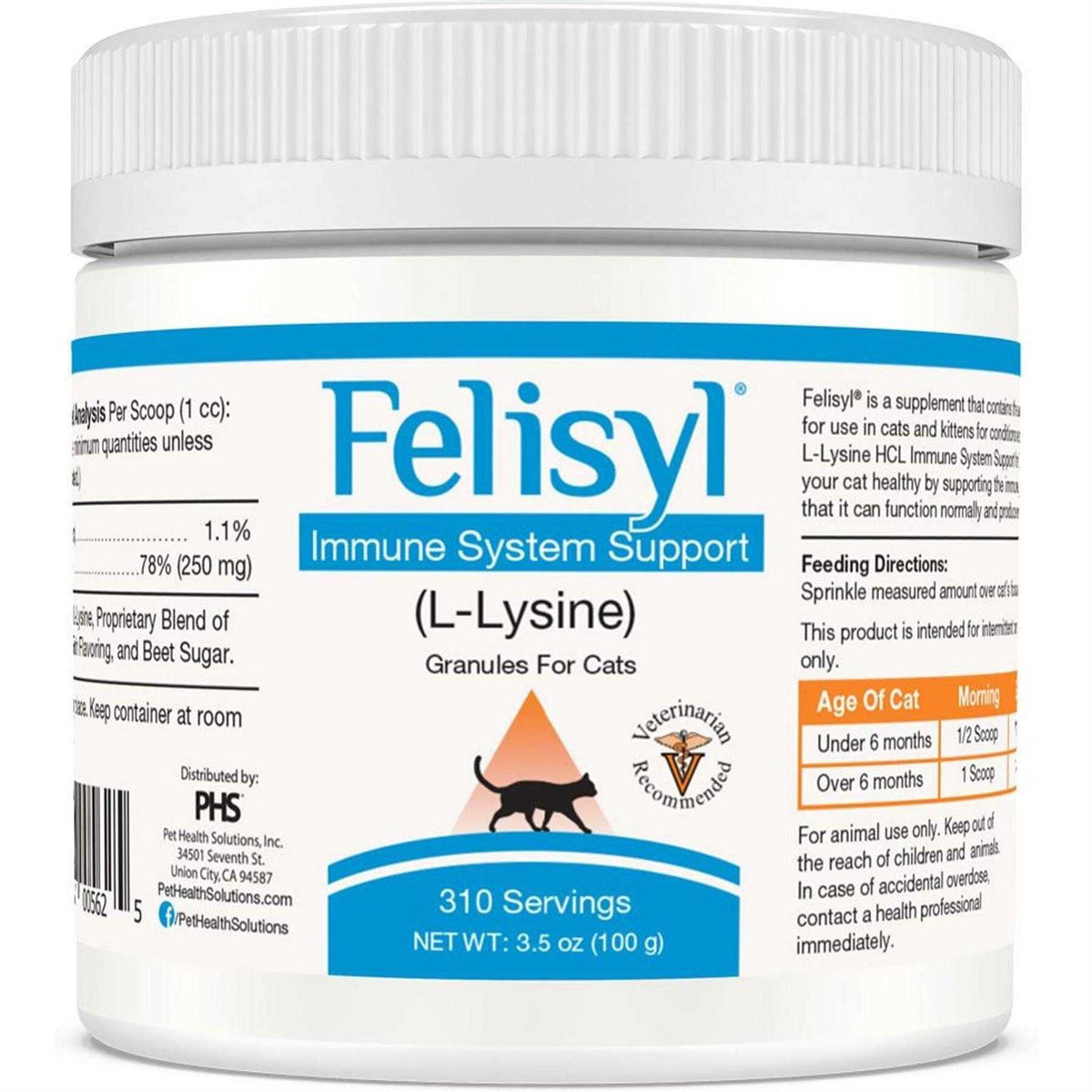 L-Lysine Granules for Cats S8825