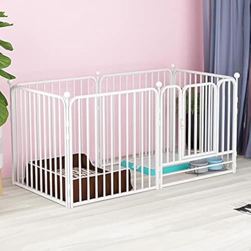 White Heavy Duty Dog Playpen P50974