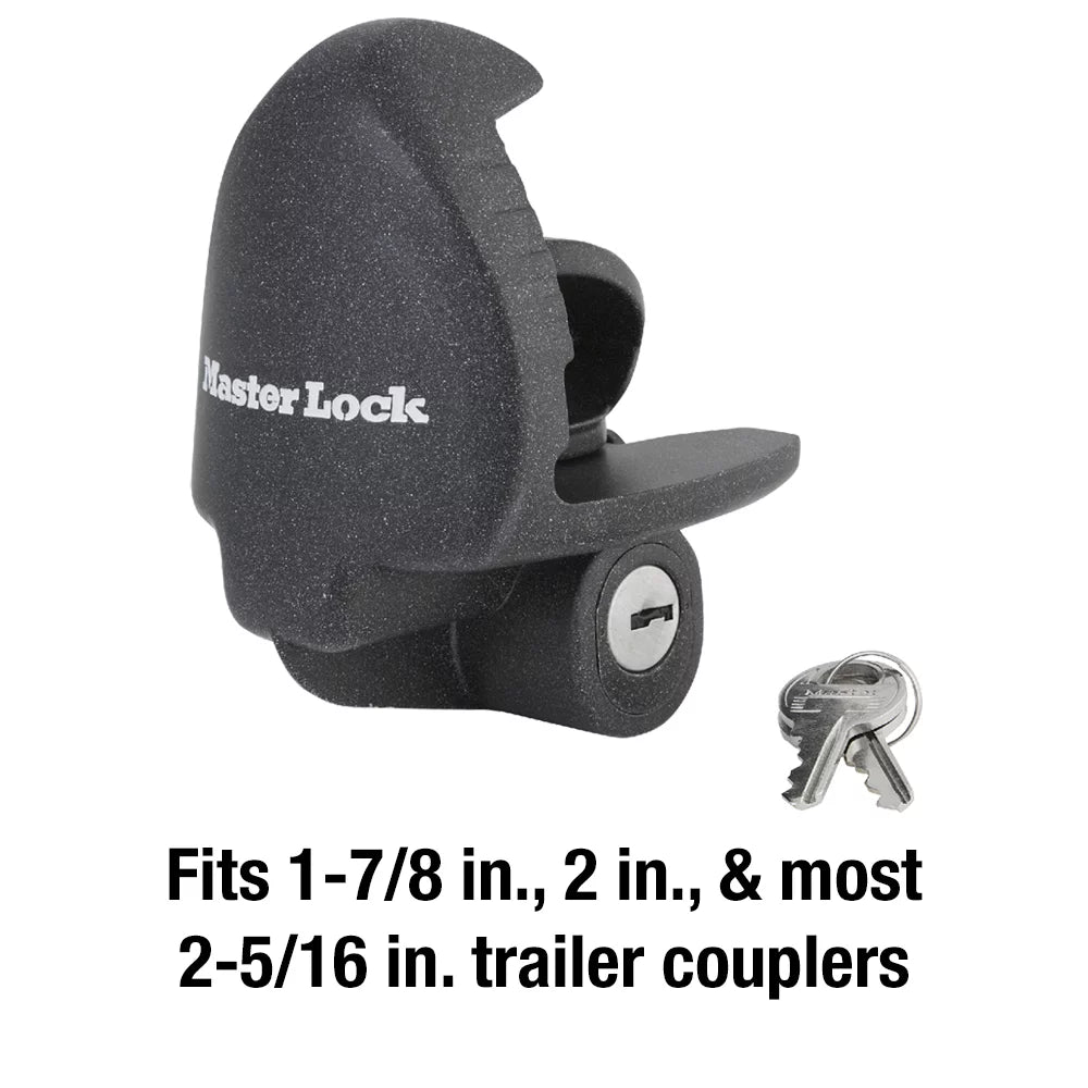 Black Universal Trailer Hitch Lock Z450