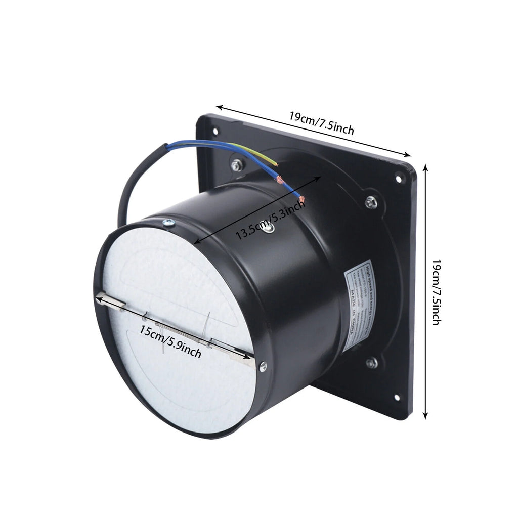Square Wall-Mounted Ventilation Extractor Fan R22949