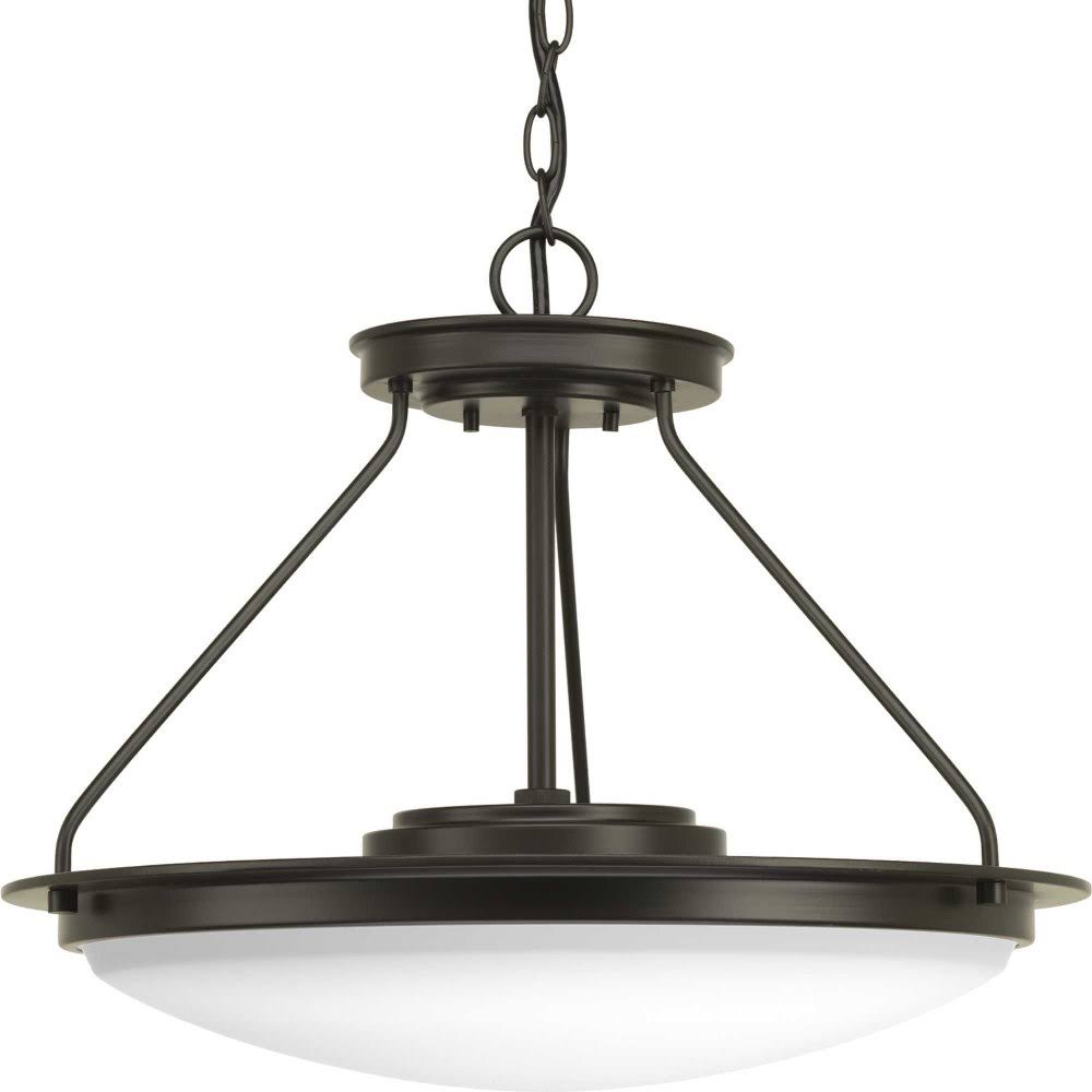Nickel LED Semi-Flush Light I259