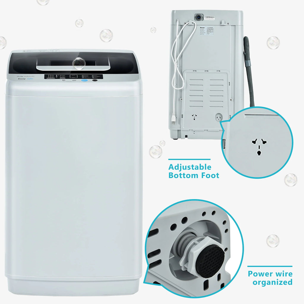 Portable Full-Automatic Washing Machine 8.8lbs R7311