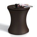 7.5 Gallon Resin Outdoor Beverage Cooler Table O1291