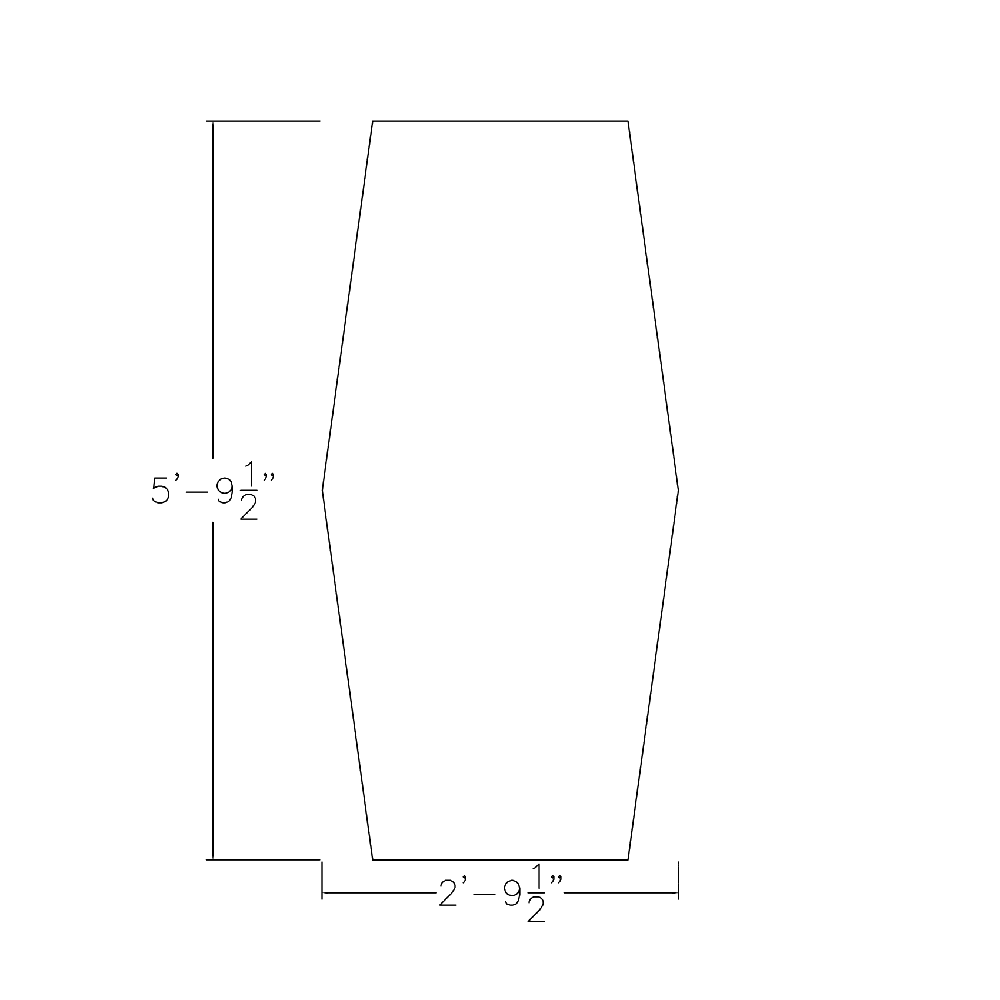 6 Person Hexagon Conference Table Metal Base T225383