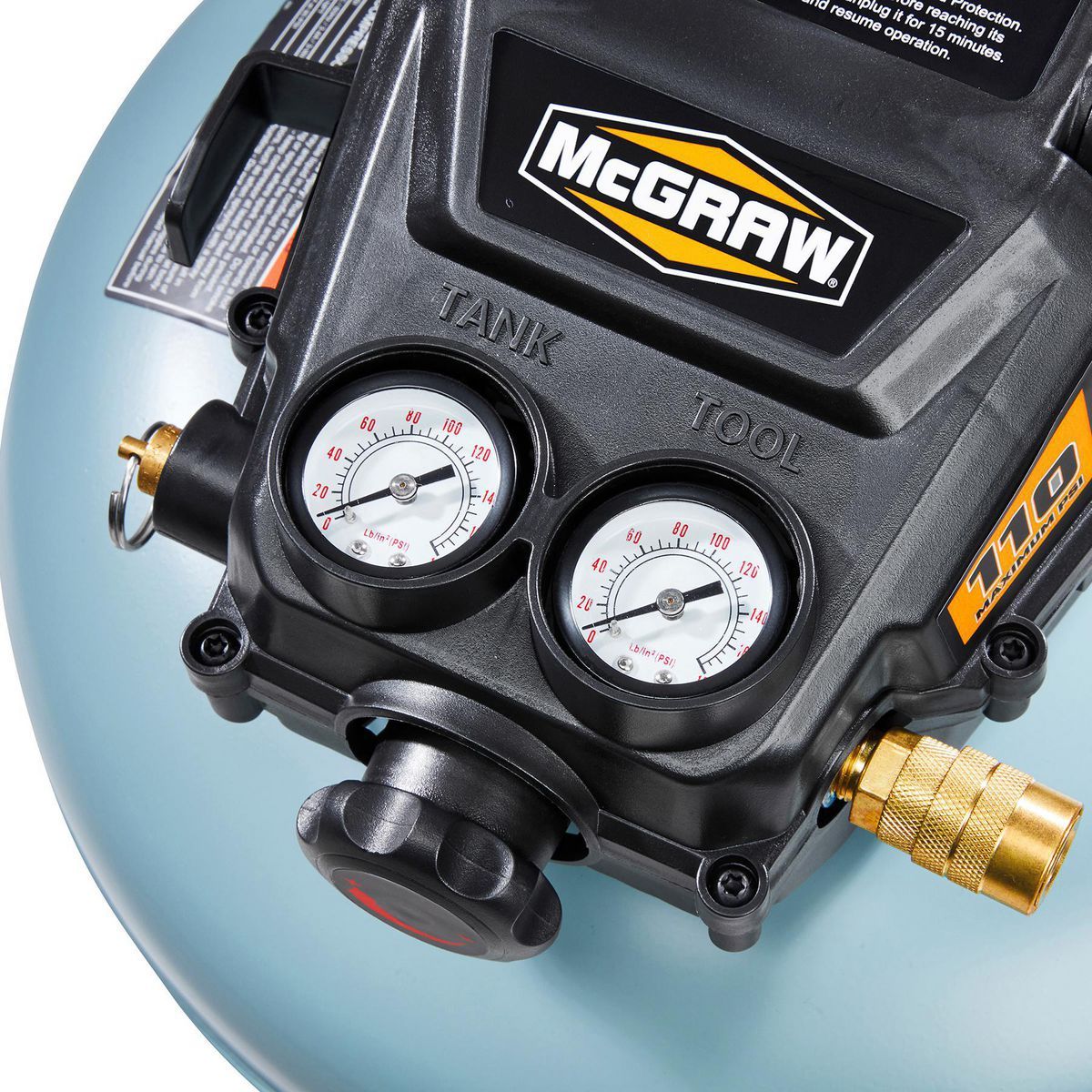 3 Gallon 110 PSI Pancake Air Compressor V96397