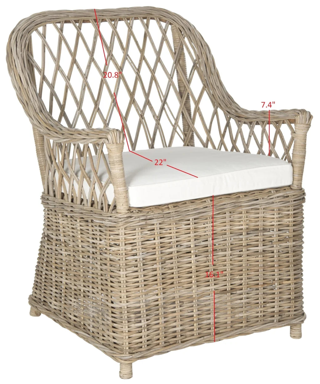 Rattan Arm Chair Natural J244