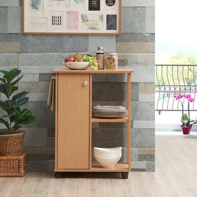 Beech Kitchen Cart P817189