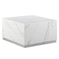 Square Faux Marble Coffee Table U48302