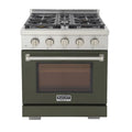 30 4.2 cu. ft. Propane Gas Range Olive Green Q77979
