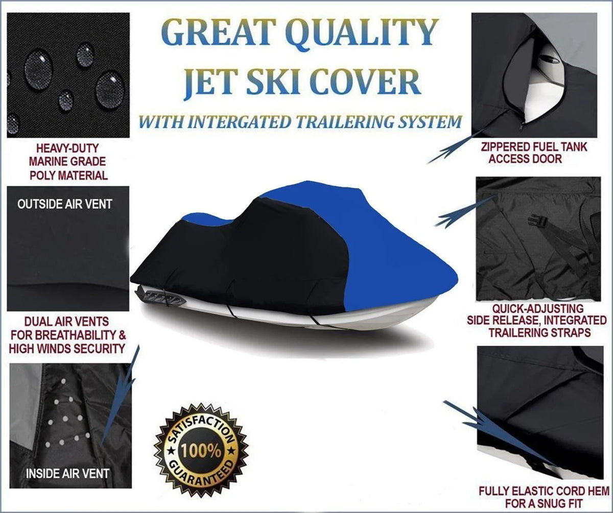 Heavy-Duty Jet Ski Boat Cover for Sea Doo GTX 2016-2022 M23547