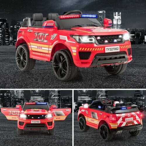 Kids 12 V Battery Powered Electric Ride on Car-Red E5500
