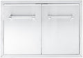 Stainless Double Access Door D768
